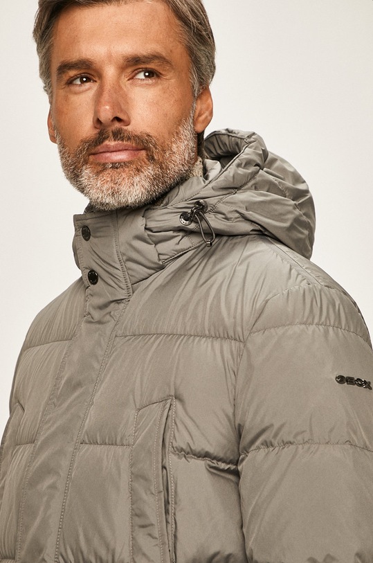 Geox Péřová bunda šedá M9425H.T2570