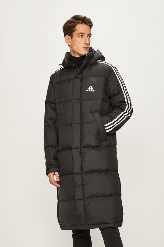 adidas Performance - Pehelydzseki EH3993 enyhén szigetelt fekete EH3993