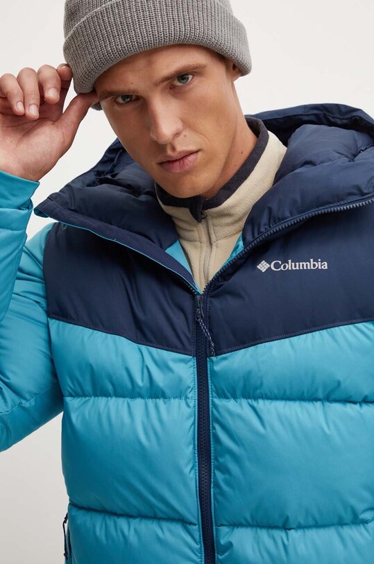 Bunda Columbia Iceline tyrkysová 1864272