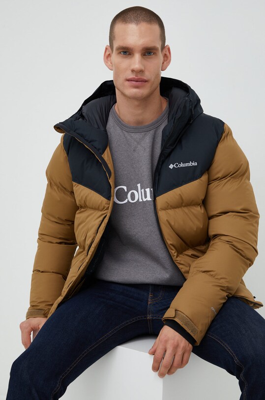 Columbia jacket Iceline with brown 1864272
