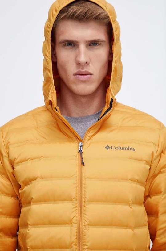 Columbia geacă sport de puf Lake 22 cu captuseala galben 1864562