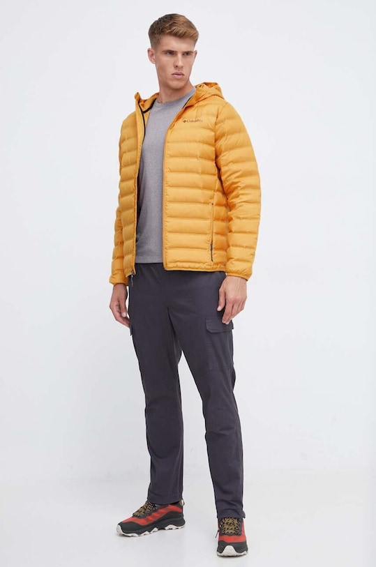 Columbia kurtka sportowa puchowa Lake 22 1864562 żółty AW23