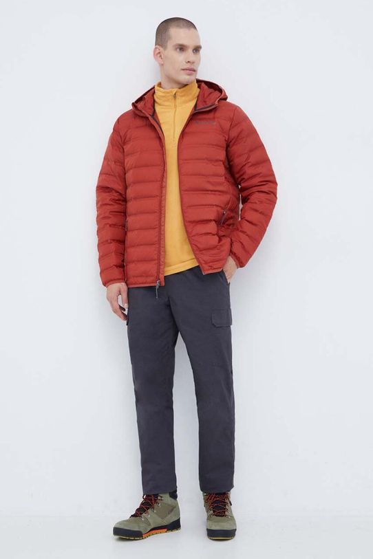 Columbia geacă sport de puf Lake 22 cu captuseala rosu 1864562