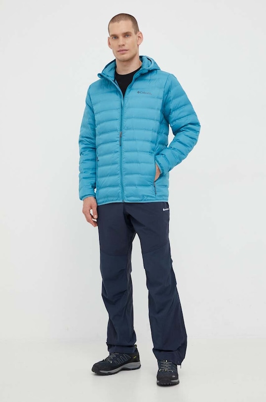 Columbia kurtka sportowa puchowa Lake 22 1864562 niebieski AW23