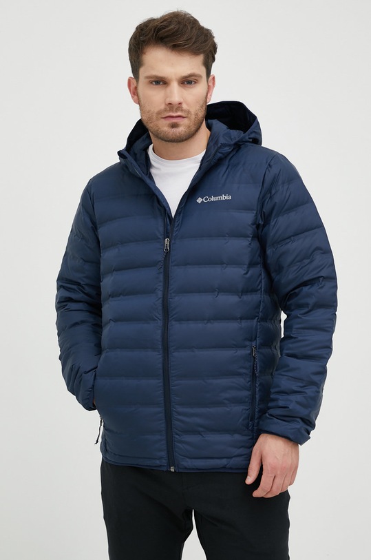 Columbia kurtka sportowa puchowa Lake 22 1864562 granatowy AW23