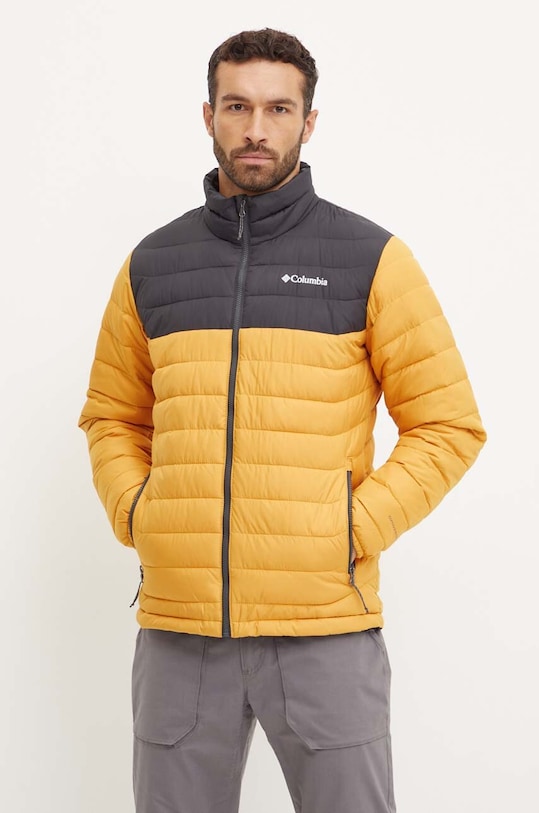 Columbia geacă sport Powder Lite outdoor galben 1698001