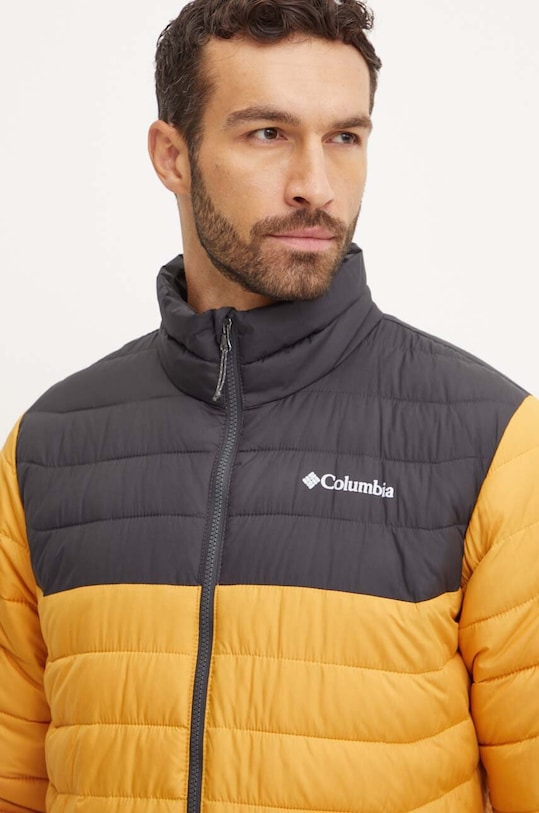 Columbia geacă sport Powder Lite galben 1698001