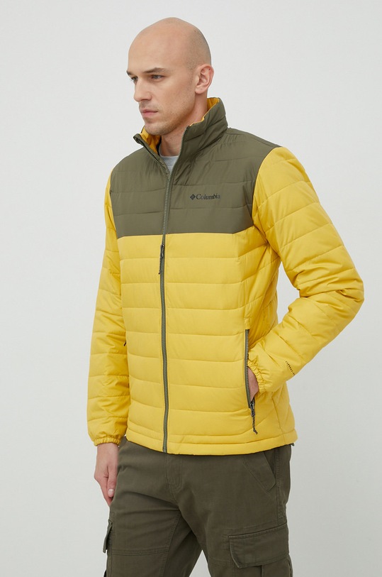 Sportovní bunda Columbia Powder Lite 1698001 žlutá SS24