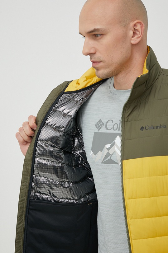 Sportovní bunda Columbia Powder Lite 1698001 žlutá
