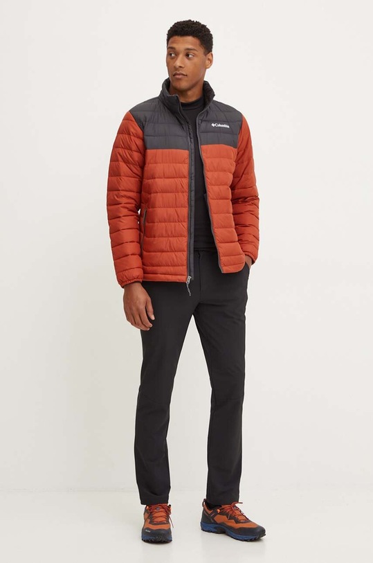 Columbia sportos dzseki Powder 1698001 narancssárga SS24