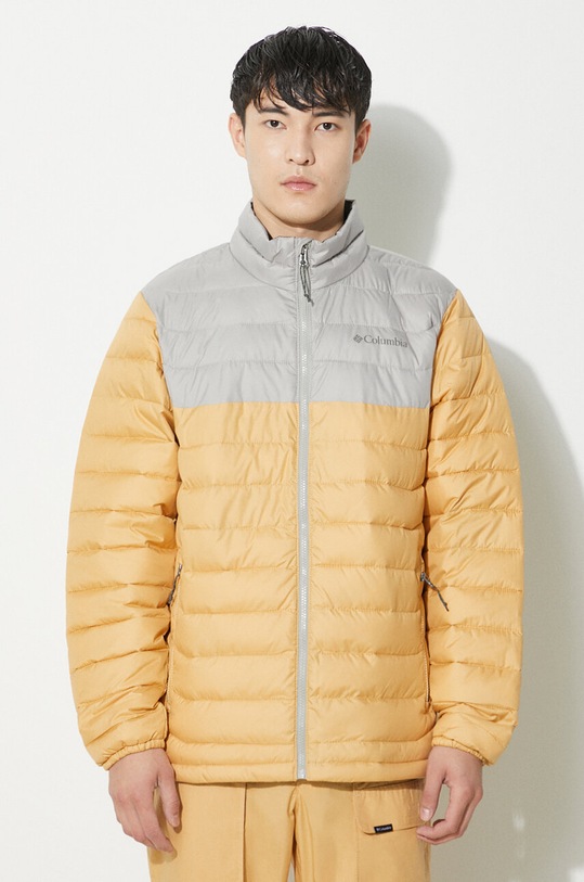 Спортивна куртка Columbia Powder без капюшона бежевий 1698001