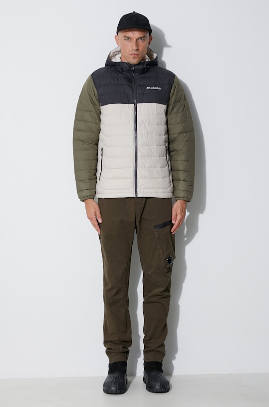 Αθλητικό μπουφάν Columbia Powder 1693931 πράσινο AW23