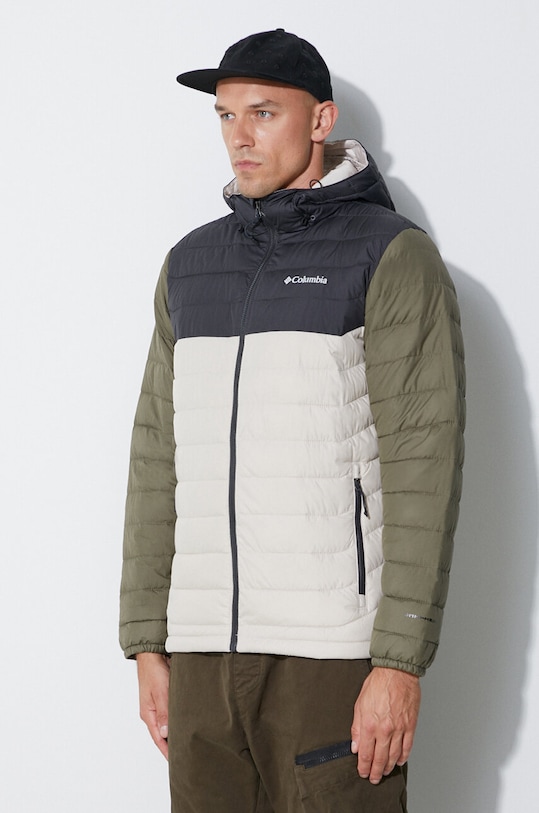 Αθλητικό μπουφάν Columbia Powder πράσινο 1693931