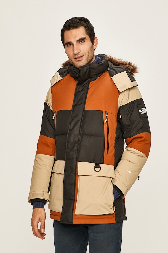 The North Face - Geaca de puf cu captuseala multicolor NF0A3L2IUBT1