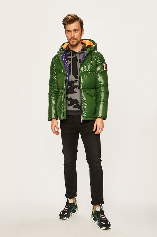 After Label - Geaca de puf AL015.G verde AW19