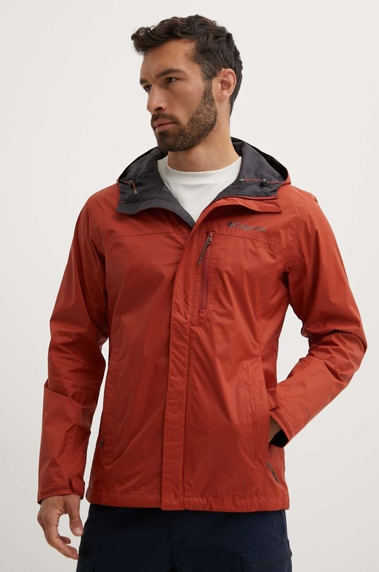 Columbia kurtka outdoorowa Pouring Adventure II pozostałe pomarańczowy 1760061