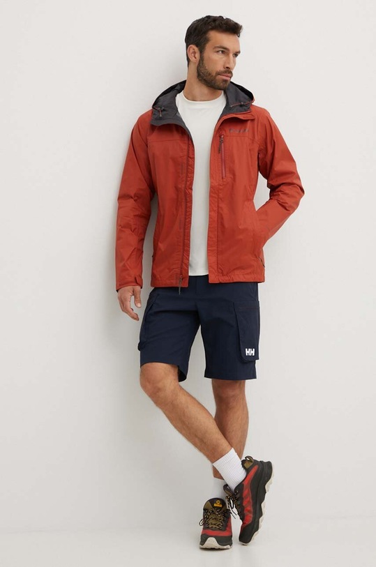 Columbia kurtka outdoorowa Pouring Adventure II 1760061 pomarańczowy SS24