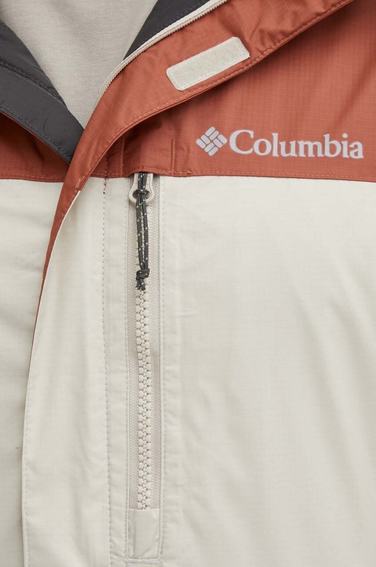 Columbia kurtka outdoorowa Pouring Adventure II 1760061 brązowy