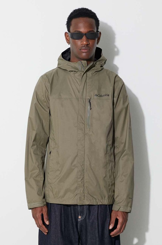 Columbia outdoor jacket Pouring Adventure II outdoor green 1760061