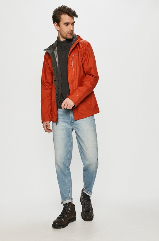 Jakna outdoor Columbia Pouring Adventure Ii 1760061 narančasta SS24