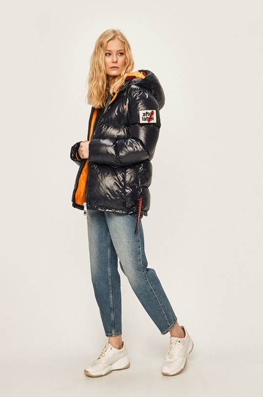 After Label - Geaca de puf AL015.N bleumarin