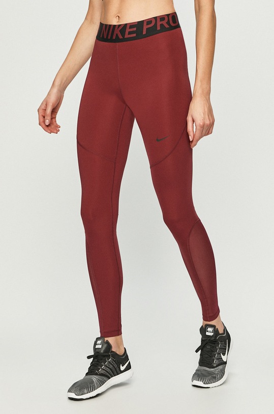 Nike - Kalhoty AO9968 pletenina burgundské AO9968