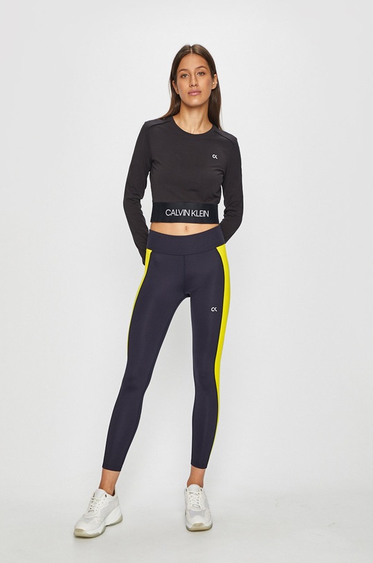 Calvin Klein Performance - Legíny 00GWF9L750 tmavomodrá AW19