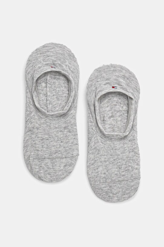 Tommy Hilfiger - Шкарпетки (2-pack) короткі шкарпетки сірий 383024