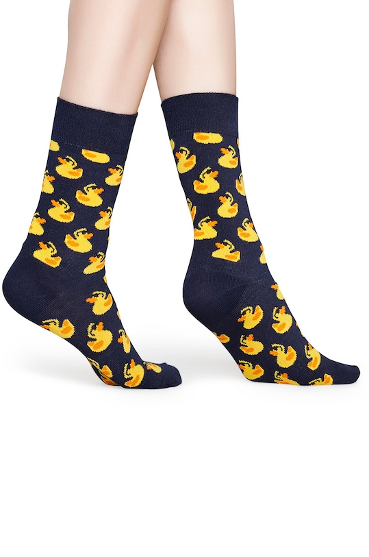 Happy Socks - Sosete Rubber Duck RDU01.6500.D bleumarin AW19