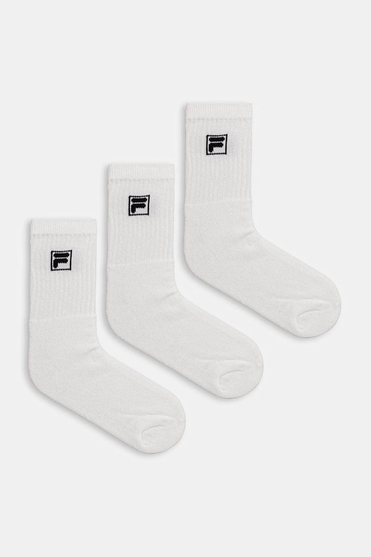 Fila - Skarpety (3-pack) skarpetki długie biały F9000.D