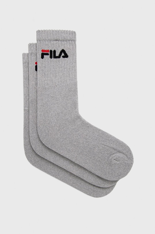 Fila - Skarpetki (3-pack) skarpetki długie szary F9505.D