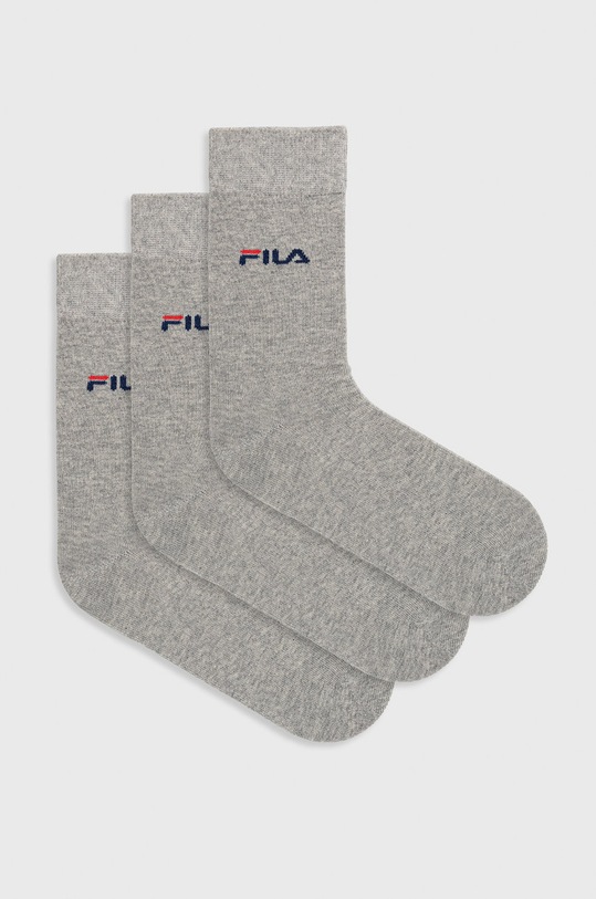 Fila Ponožky (3 pak) dlhé ponožky sivá F9630.D