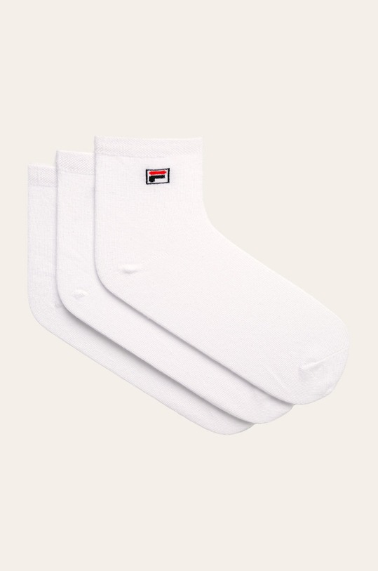 Fila - Шкарпетки (3 pack) короткі шкарпетки білий F9303.D