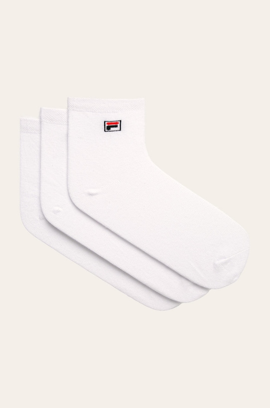 Ponožky Fila dlhé ponožky biela F9303.D