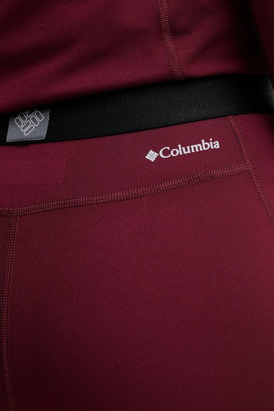 Funkční legíny Columbia Midweight Stretch burgundské 1639031