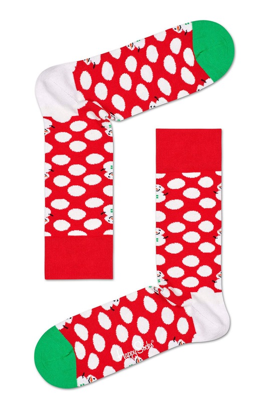 Happy Socks - Ponožky BDS01.4300 červená AW19