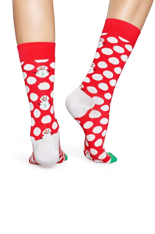 Happy Socks - Ponožky červená BDS01.4300
