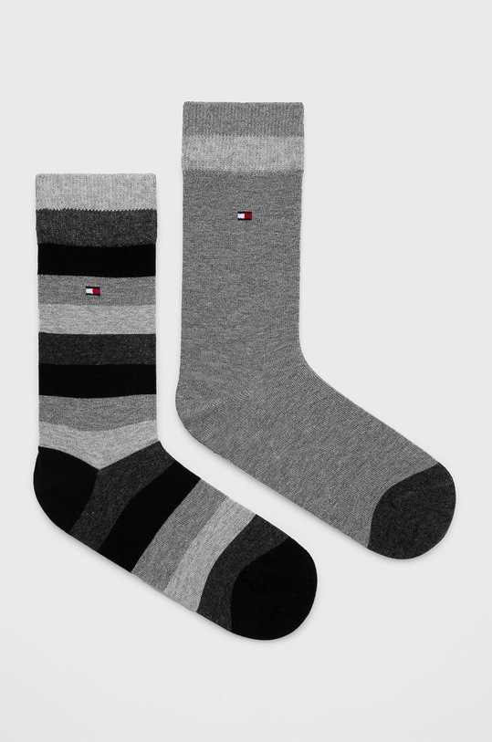 Tommy Hilfiger - Skarpetki dziecięce (2-pack) 354009 szary 354009
