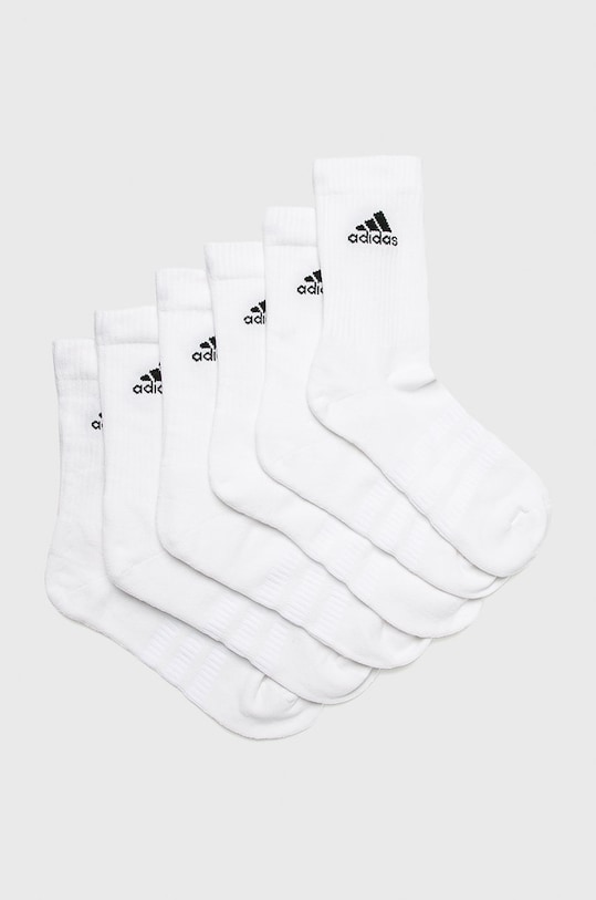 adidas Performance - Ponožky (6-pak) DZ9353 dlhé ponožky biela DZ9353