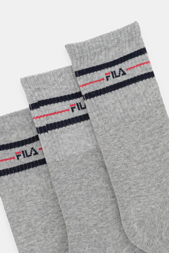 Fila - Ponožky (3 pack) F9092.M sivá AW19