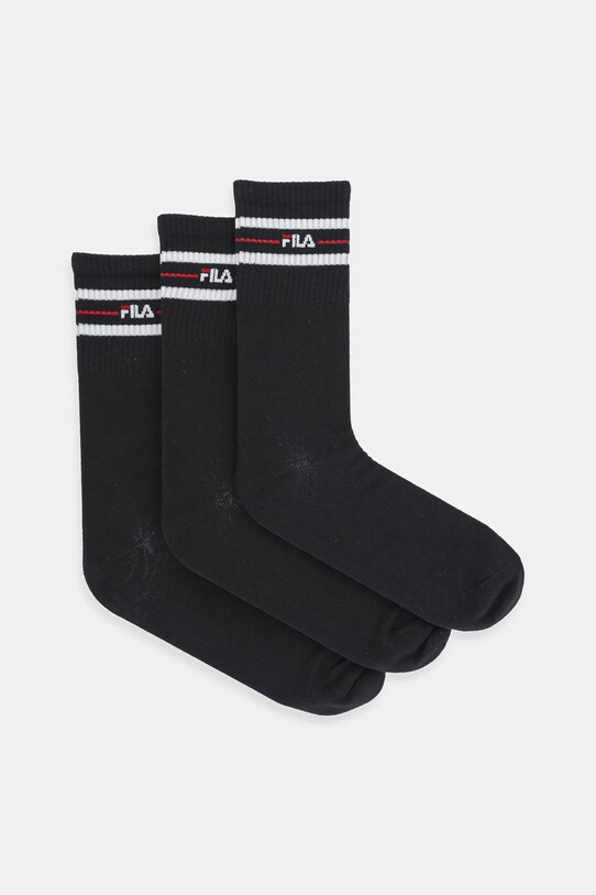 Fila - Ponožky (3 pack) dlhé ponožky čierna F9092.M