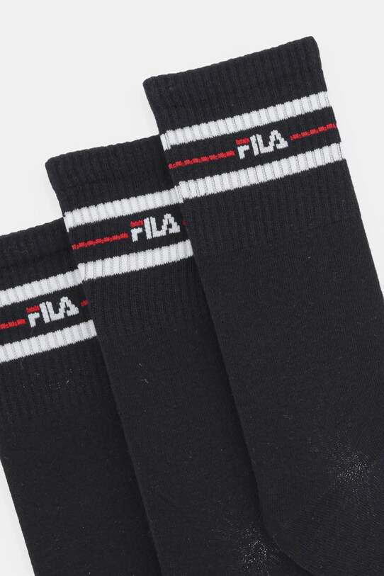 Fila - Ponožky (3 pack) F9092.M čierna AW19