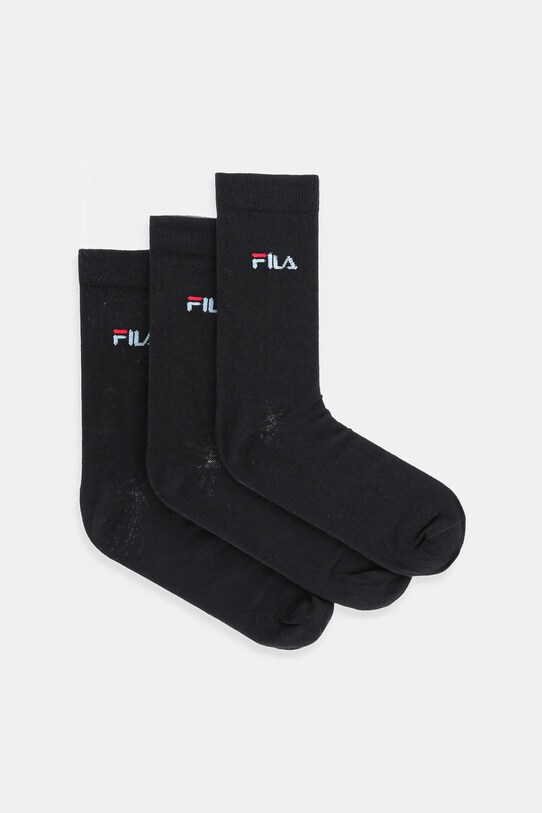 Fila - Ponožky (3 pak) dlhé ponožky čierna F9630.M