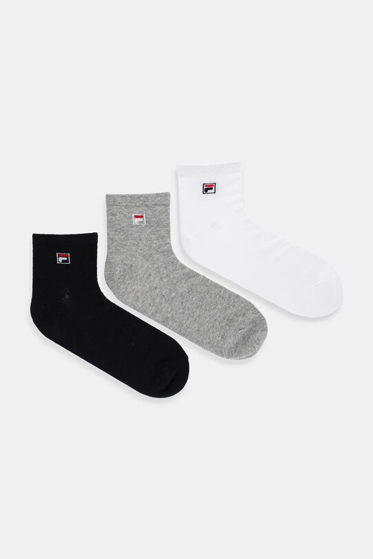 Ponožky Fila (3-pak) krátke ponožky sivá F9303.M