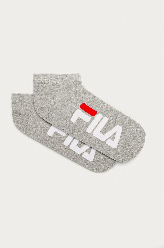Členkové ponožky Fila (2-pack) krátke ponožky sivá F9199.M