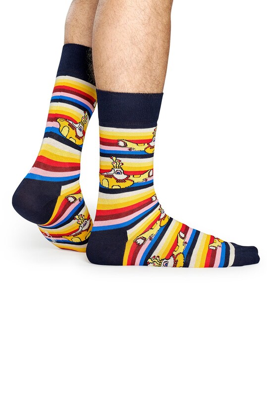 Happy Socks - Носки The Beatles BEA01.2201.M тёмно-синий AW24