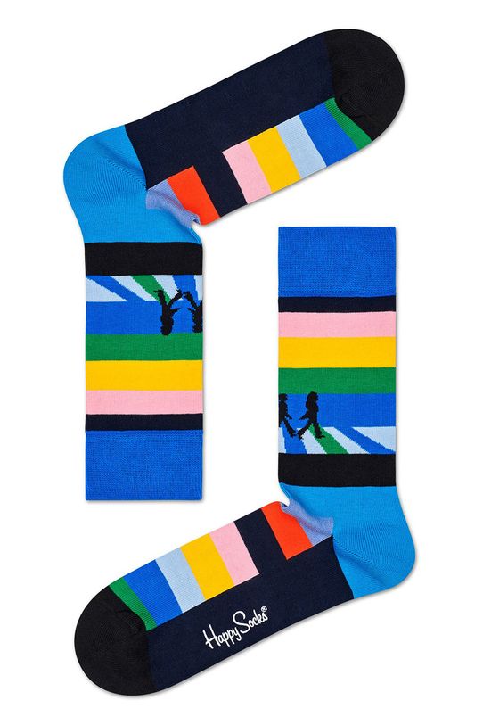 Happy Socks - Носки The Beatles голубой BEA01.6501.M