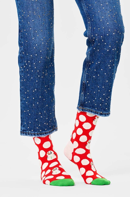 Odjeća Happy Socks - Sokne BDS01.4300.M crvena