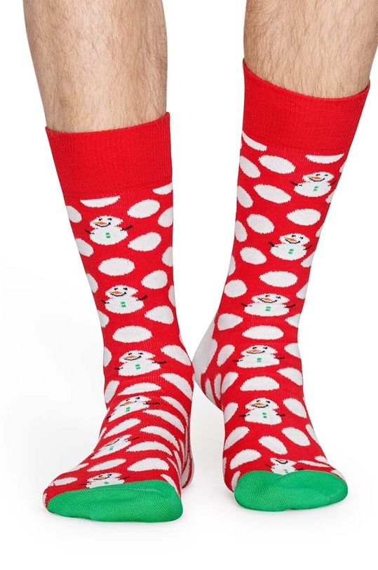 Happy Socks - Sokne BDS01.4300.M crvena