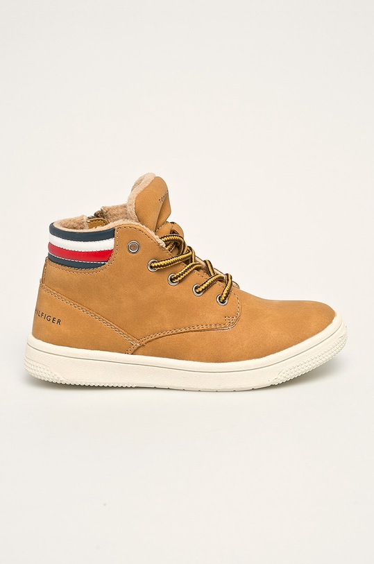 Tommy Hilfiger - Pantofi copii imitatie de piele galben T3B4.30520.0786.24.33